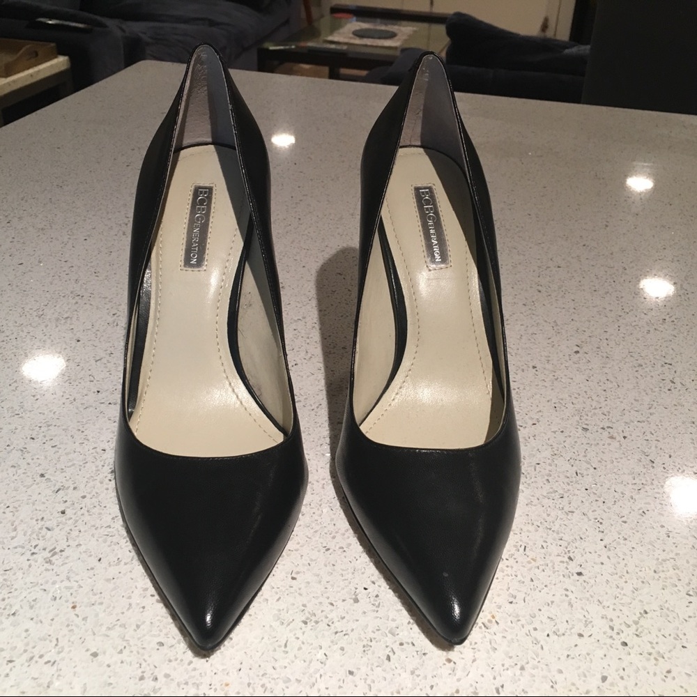 BGBGeneration 8.5m Black stilettos new